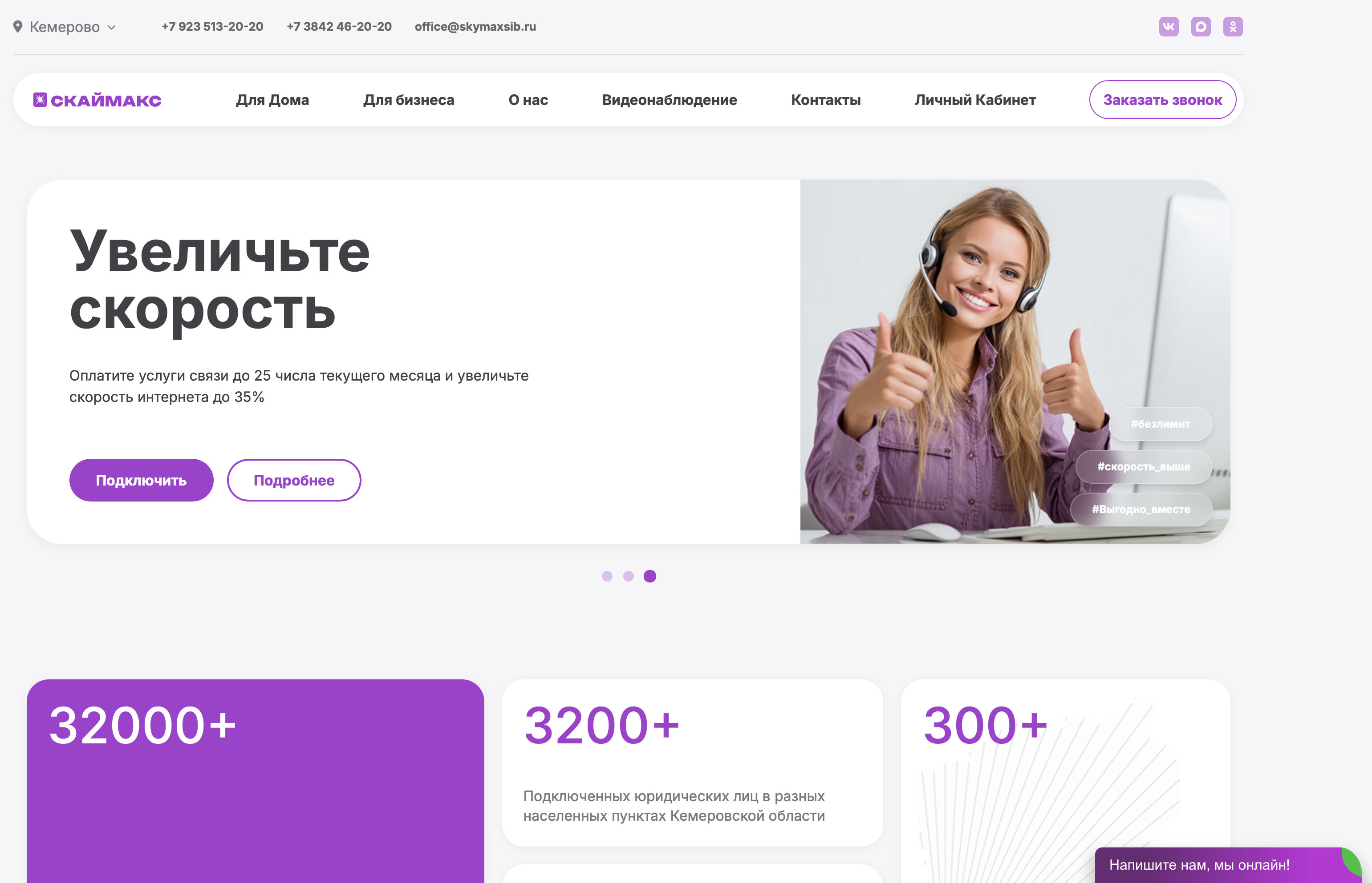 Корпоративный портал для оператора связи(CMS)